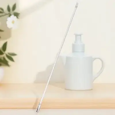 

21 Inch Transparent Curtain Pull Rod Blind Handle Durable Clear Blind Stick Tilt Rod for Window Shades Accessories