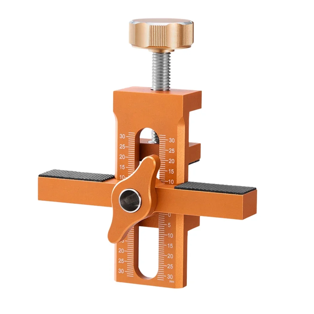

Adjustable Clamp Cabinet Door Jig 90*103mm 3.54*4.06 In Quick Cabinet Installation Jig Adjustable Jig Powerful Securing Clamp