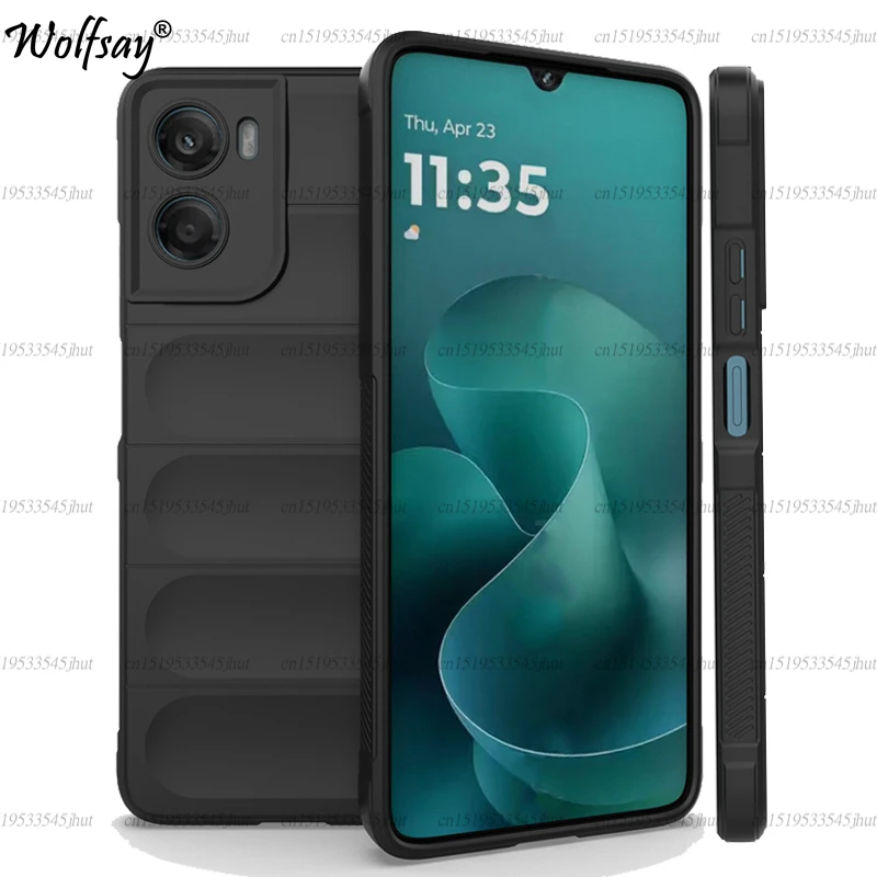 Funda de teléfono a prueba de golpes para Motorola Moto G06, Funda trasera de silicona suave antideslizante para Moto G06, Funda para Moto G06 Power Funda