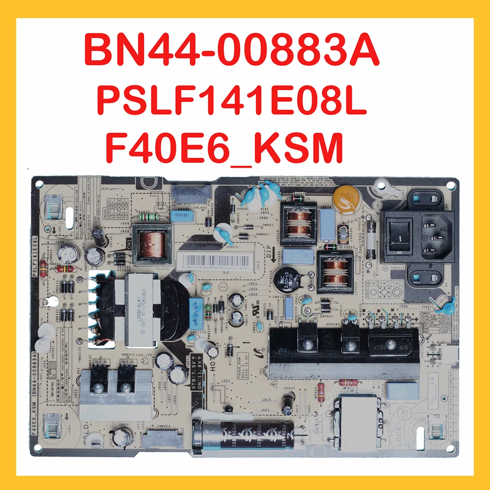 

BN44-00883A F40E6_KSM PSLF141E08L Power Supply Board for TV LH43PMFPBGA/GO Original Board Professional TV Accessories