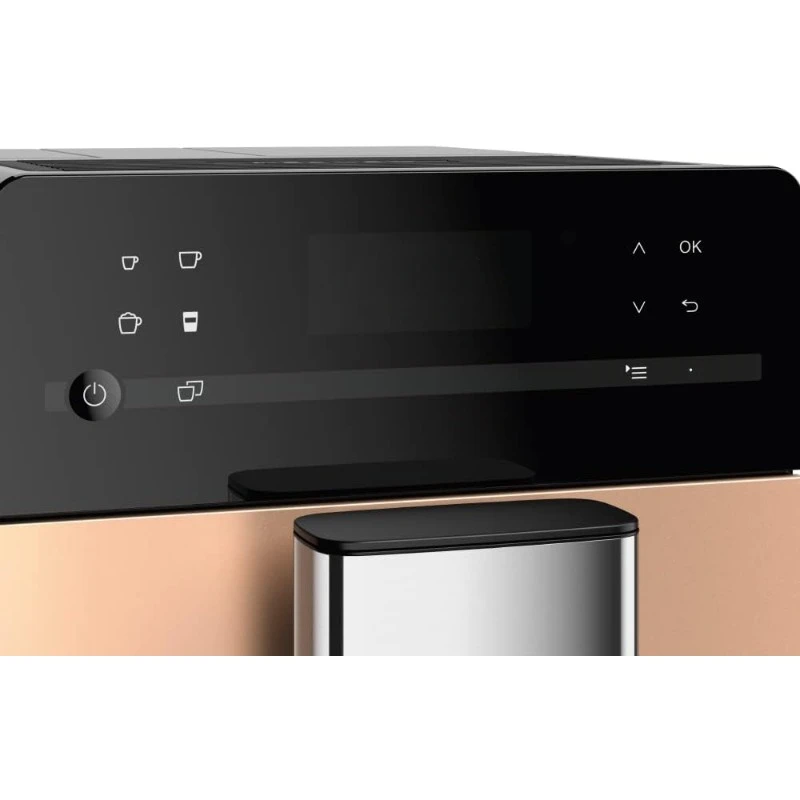 Automatic Coffee Machine - with  Coffee Pot  Individual Profile Settings  Cleaning Programs and More  in Rose Gold Pearl Finish