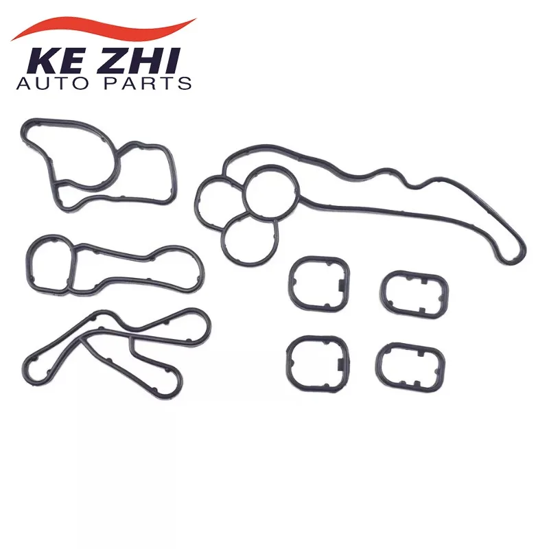 11428580680 11428580681 Oil Cooler Gasket Seal Set For BMW X1 X3 X4 E90 F30 N47