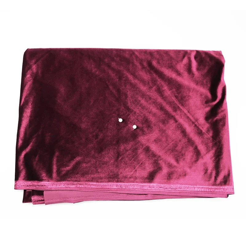 Tessuto di velluto dorato premium Velluto non invertito Velluto elastico morbido cucito Abito Cheongsam Abbigliamento Tessuto Sfondo Disposizione