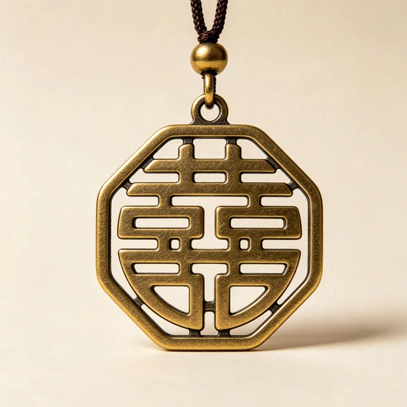 Custom Plated Metal 3D Antique Car Pendant Hanging Ornament Durable Auto Decor