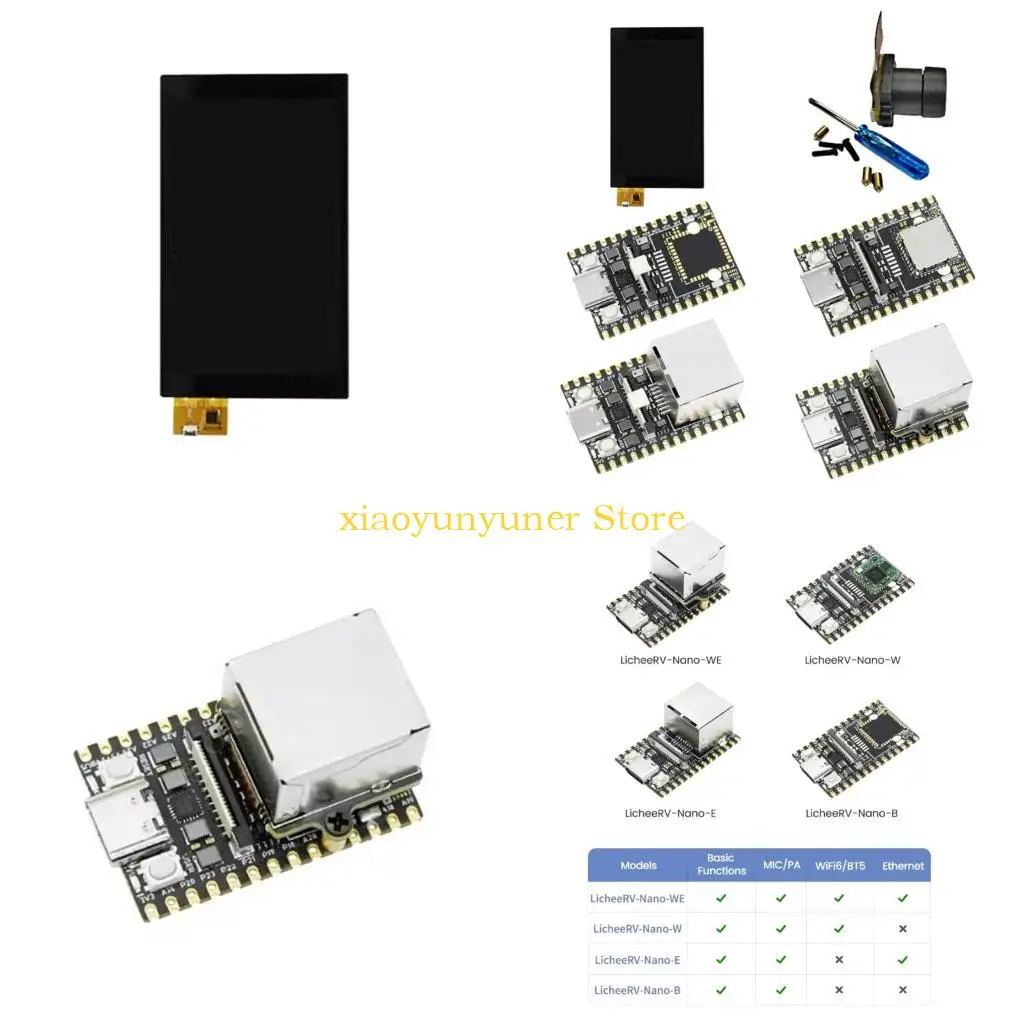 

P9JB Development Board для Sipeed Licheerv Wi -Fi6 Ethernet Board расширяет возможности