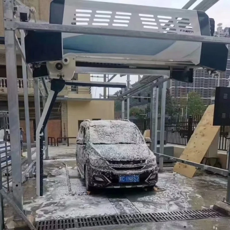 360 Rotating Brush‑Free Car Wash System Factory Made High Pressure Touchless Vehicle Washing Equipment For  Auto Detailing