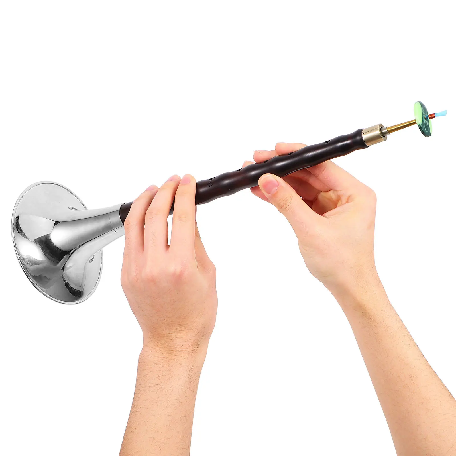 

1Set Beginner C Key Suona Rosewood Professional Musical Instrument Lightweight Ethnic Wind Instrument for Practice