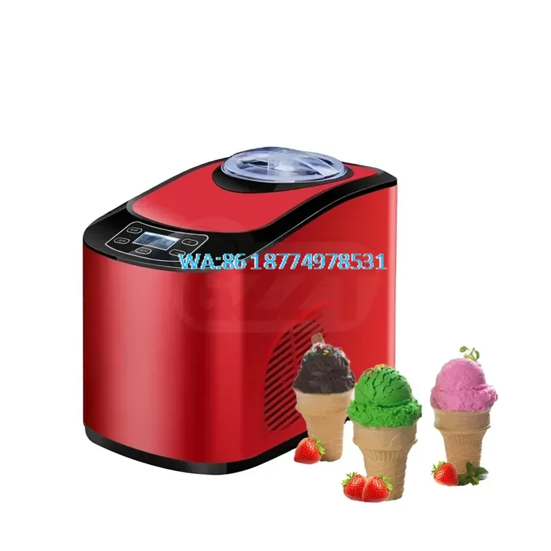 Wmwmnu for Italian Ice Cream 140W Gelato Maker DIY Kitchen Homemade Cream Makers for Kids
