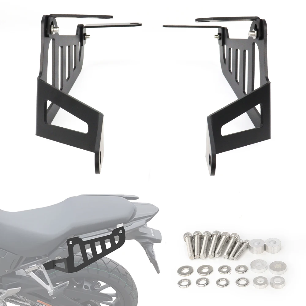 

For HONDA CB500X 2019 2020 2021 2022 2023 Motorcycle Side Luggage Racks Saddlebag Support Bar Mount Bracket Side Pannier Racks
