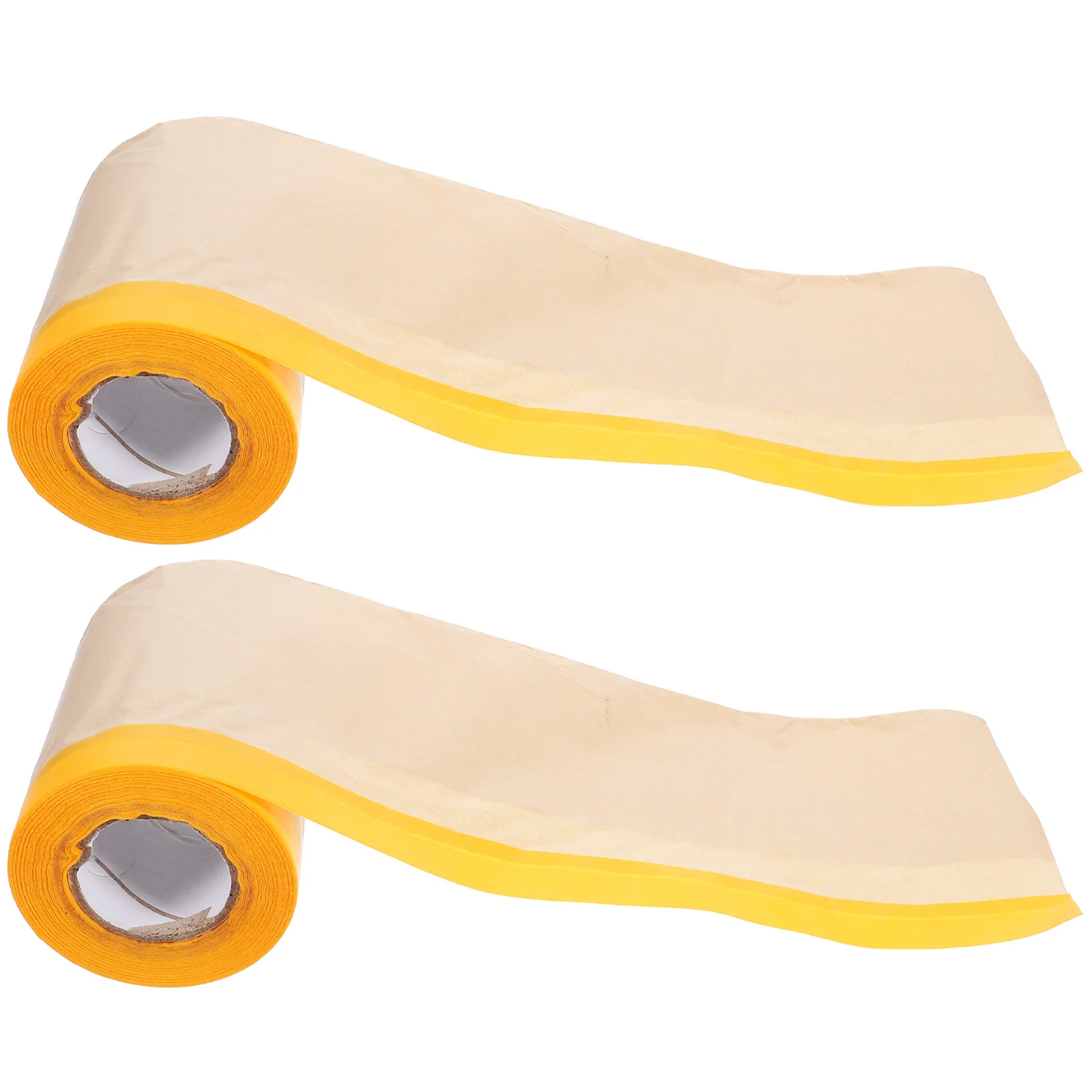 Adhesive Masking Paper 2 Rolls for Painting Furniture Floor Protection Easy Apply Remove No Mark Masking Paper Roll