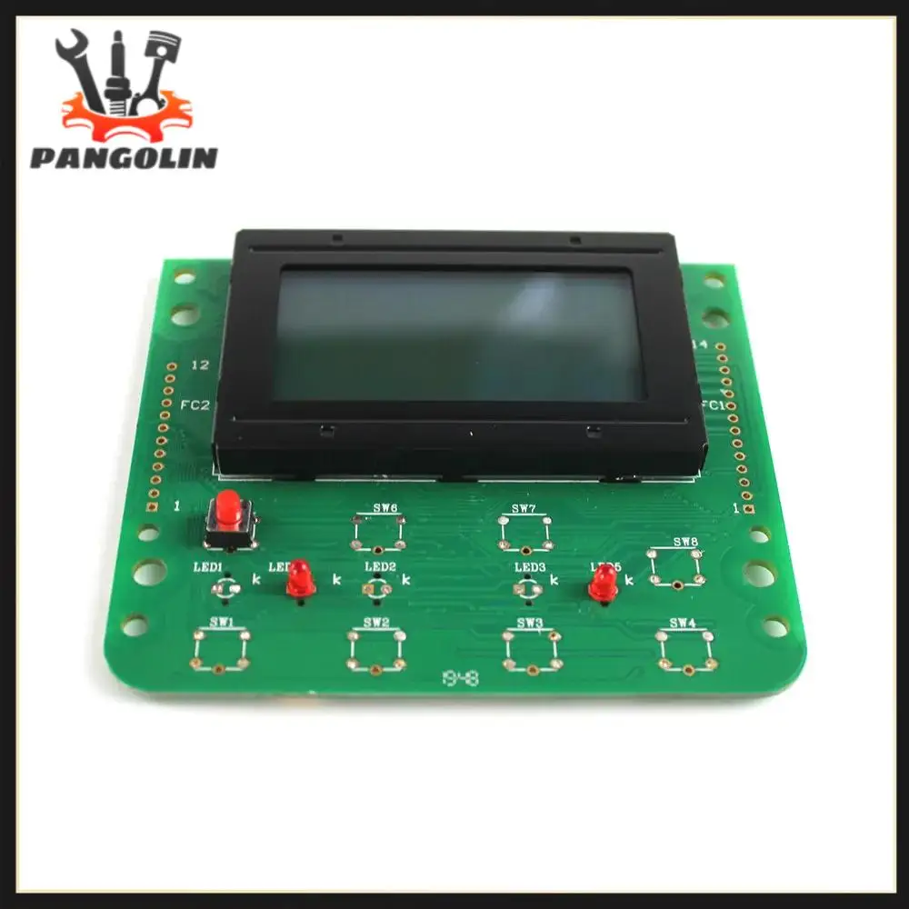 SK-6 SK200-6 SK135SR Monitor LCD Screen Panel for Kobelco Excavator Monitor Aftermarket Parts With 6 Months Warranty Parts