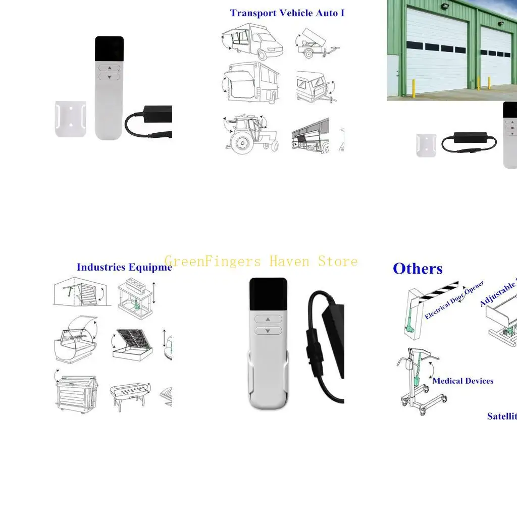 

F68D Long Ranges 30M Remote Controllers Switches for Electric Gate Door Motor Actuator Without Interferences Technology