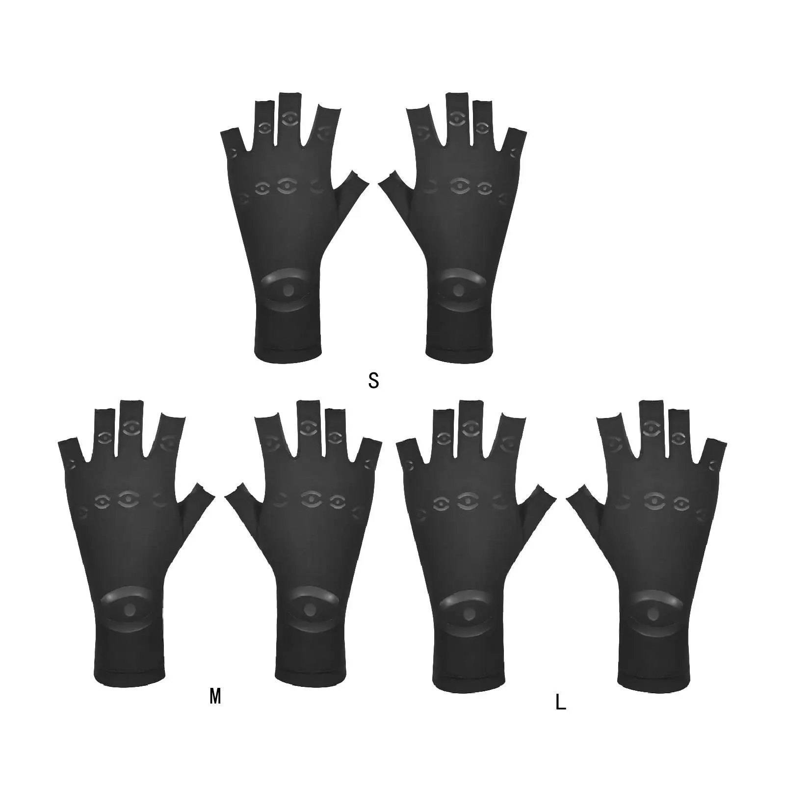 

Breathable Half Finger Gym Gloves Lightweight Hand Protectors for Daily Work Exercise Sports Training