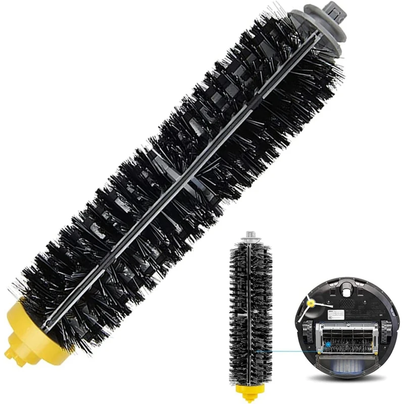 3 Sets Replacement Bristle & Flexible Beater Brush For Irobot Roomba 600 & 700 Series 614 618 630 635 640 645 650 652