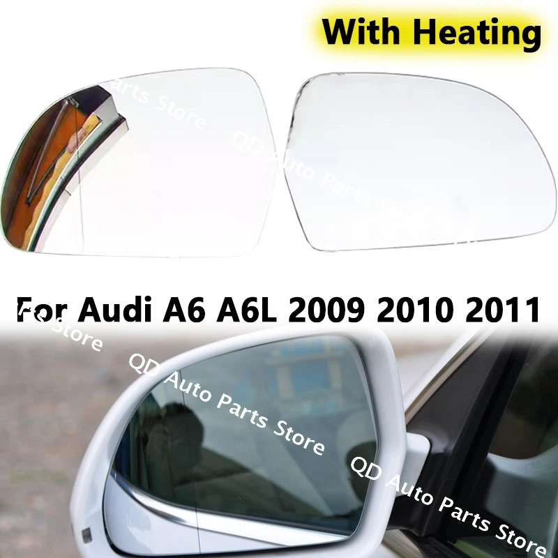 

8T857535E 8T857536E Car Accessories For Audi Q3 A4L B8 A6L C6 Skoda Octavia Rear View Mirror Lens