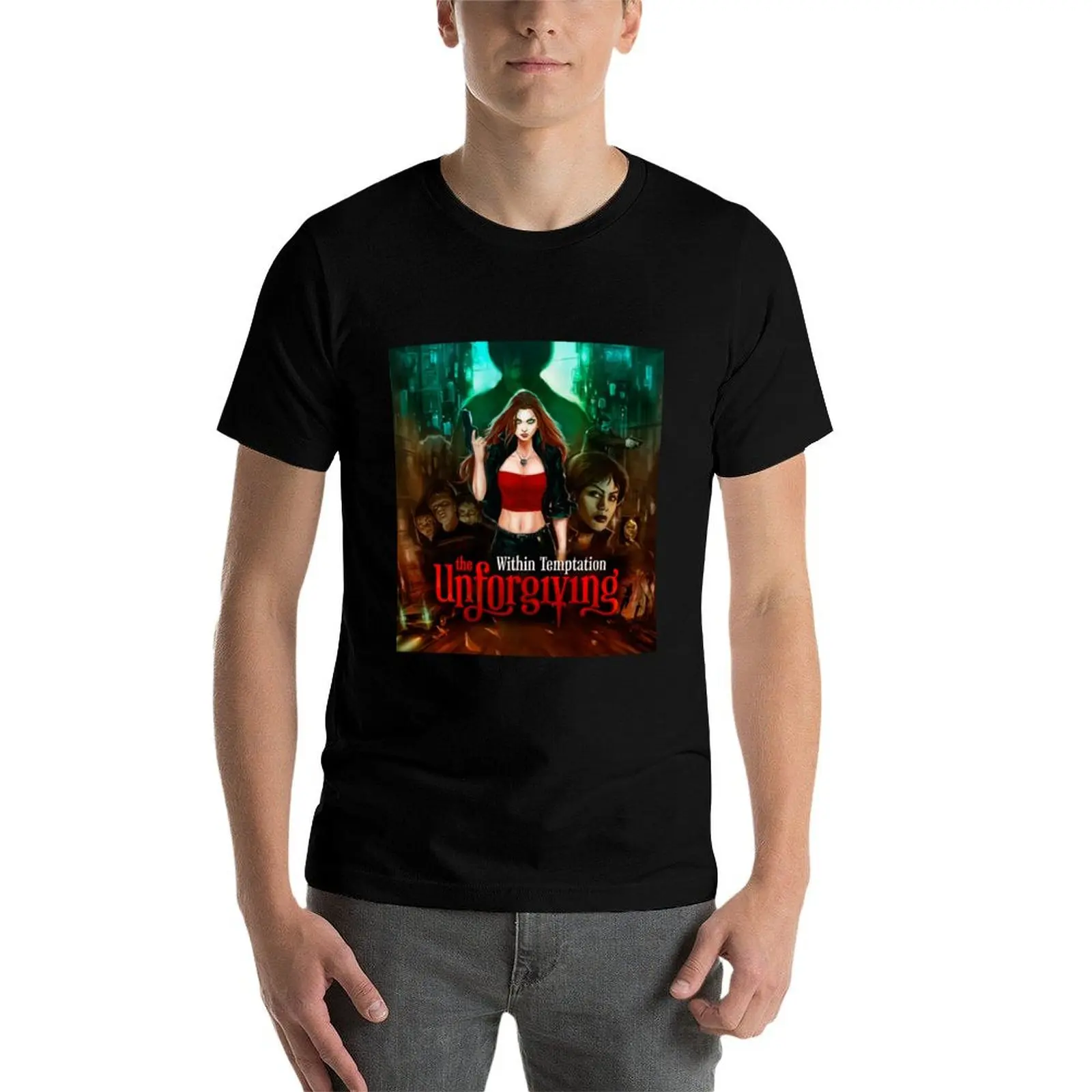 Within Temptation the unforgiving T-Shirt Everyday Wear Basic Short Sleeve Top - view 3