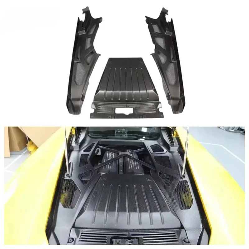 

Dry carbon fiber hood parts for LP580 LP610 hood parts