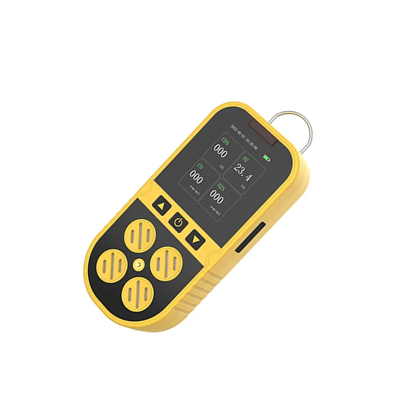 

A37T-4-In-1 Gas Detector With Sensors For Carbon Monoxide Oxygen And Toxic Gases Portable Harmful Alarms For Safety