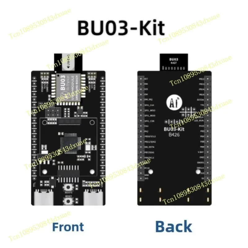 UWB Indoor Bidirectional Ranging Positioning Module BU03 Development Board 10cm High Precision TWR Positioning for IoT