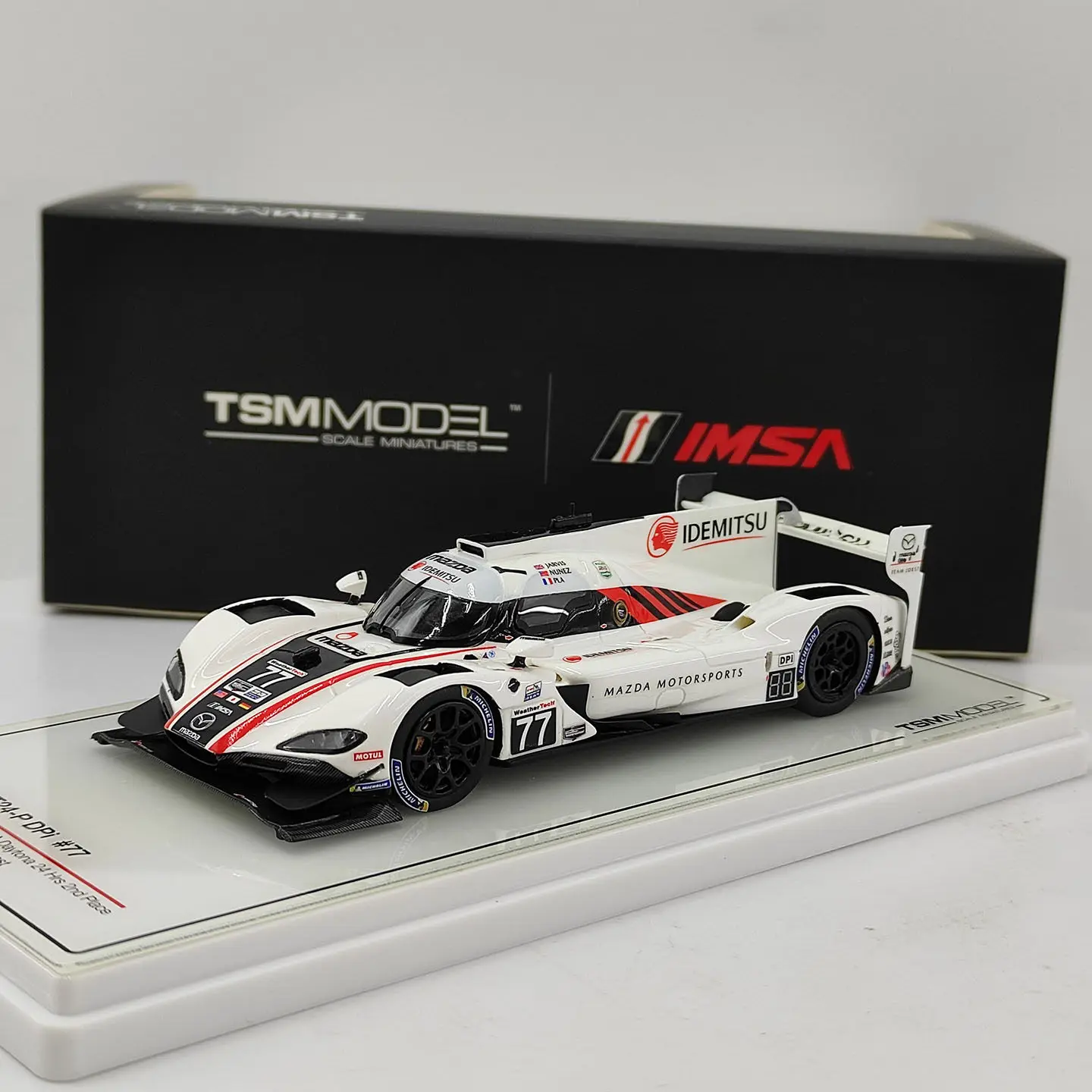 TSM 1:43 Scale RT24-P DPi #77 IMSA Endurance Race 2020 Resin Car Model