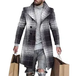 Abrigo informal para hombre, gabardina Formal en 6 colores, de talla grande, para exteriores y S-3Xl, novedad de invierno, 2022