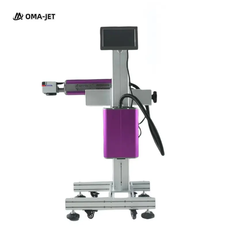 Precision Etching High Precision OMA CO2 Marking Machine 150 M/min for Expiration Date and Best Before Date 30 W 40 W