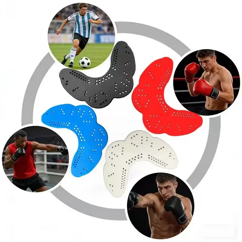 3 pieces - cycle shaped memory sports mouthguard, fighting Sanda basketball boxing thermoplastic sports mouthguard