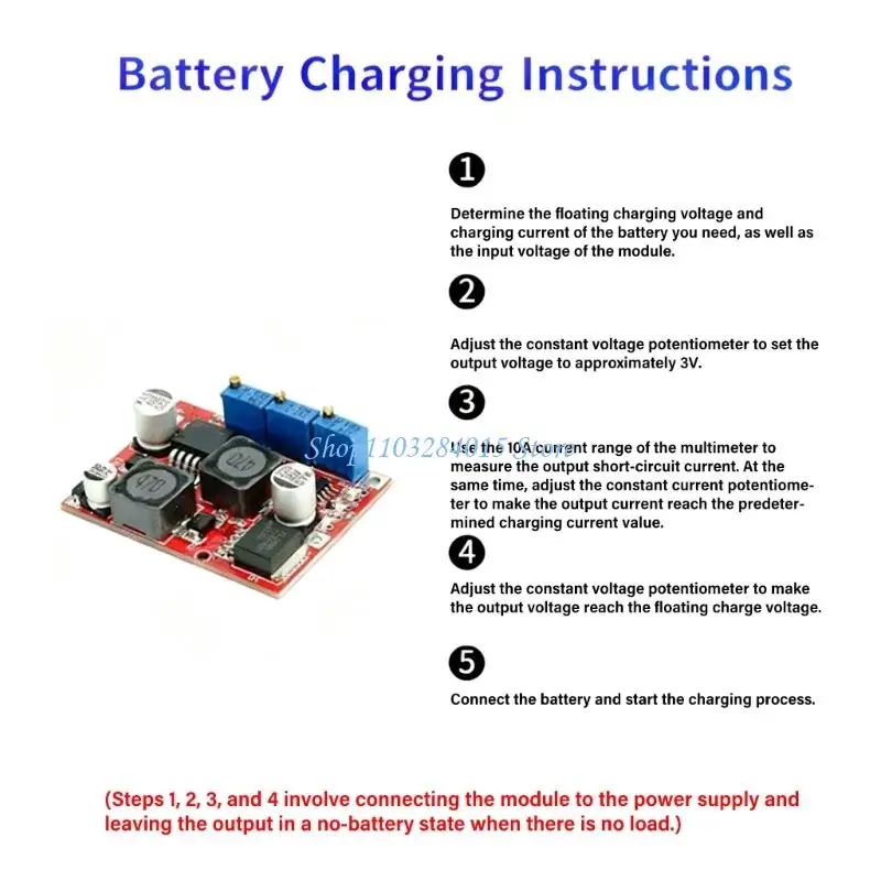 R6FF Automatic Stepping Down Module Constant Current Charging Board With Intelligent Control And 95% Efficiency For Lithium Acid