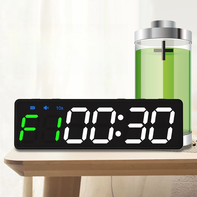 Mini Fitness Timer Multifunctional Lightweight Fitness Timer Durable Colorful Portable Timers Professional Sports Accessories