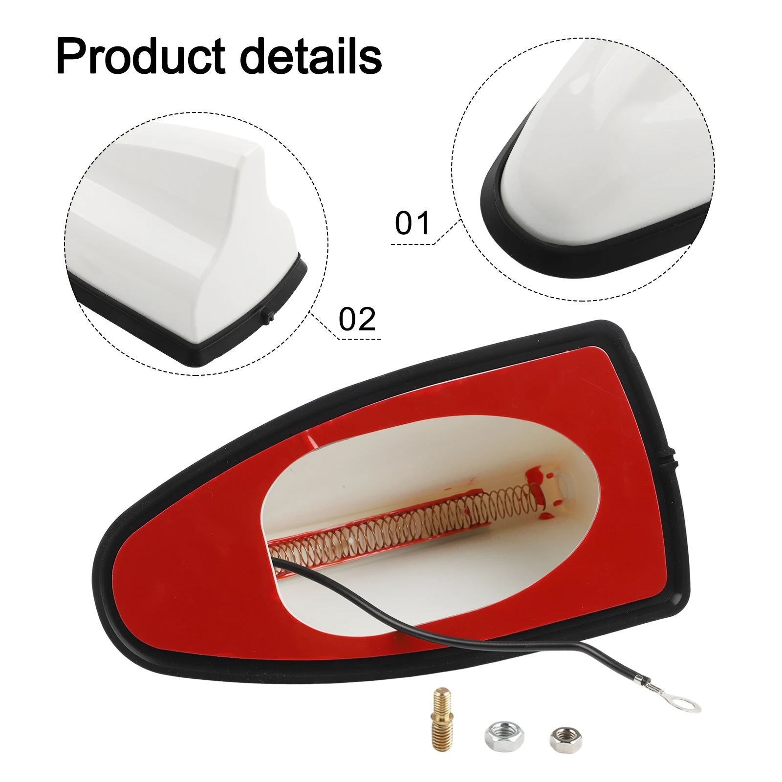Car Antenna Cover for Kia Replacement with Waterproof Design Antenna Base Protection and Consistent Radio Reception