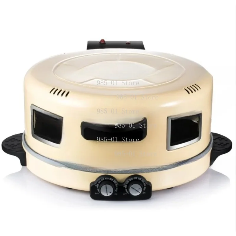 Household Grill for Steak and Pizza, Multifunctional Bread Making Appliance