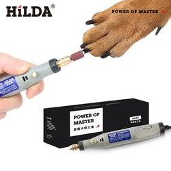 HILDA 18V penna per incisione Mini trapano utensile rotante con accessori per molatura Set Mini penna per incisione multifunzione