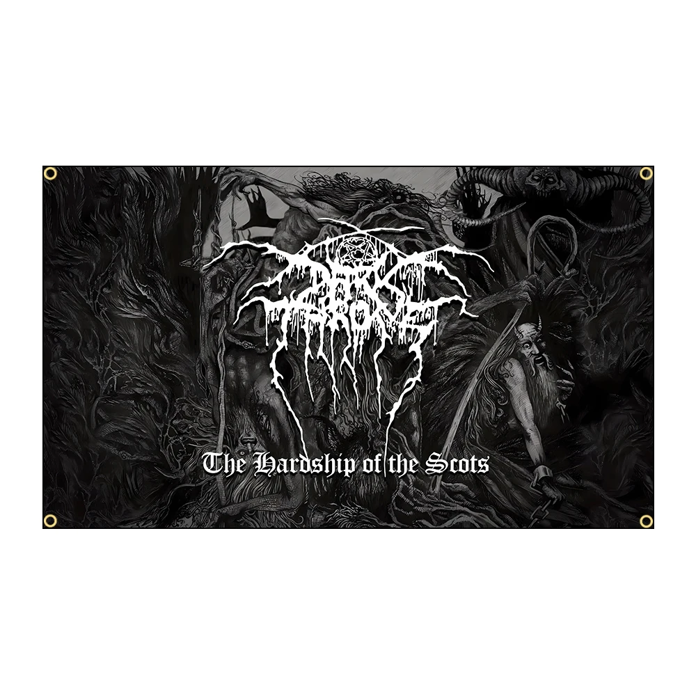 90x150cm 3X5FT Darkthrone True Norwegian Black Metal Flags Polyester Printed Banner For Decoration