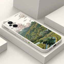 Pastoral Scenery Phone Case For Xiaomi Poco F8 F7 X7 M6 X6 F6 M5 M5S F5 X5 F4 X4 M4 F3 M3 X3 Pro 4G 5G GT NFC Silicone Cover