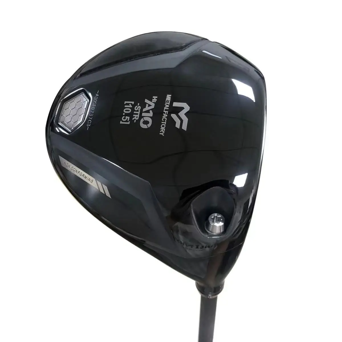 

METALFACTORY A10 STR Golf Driver Titanium Golf Driver Head Black Colour 9.5 10.5deg with adapter Golf Clubs