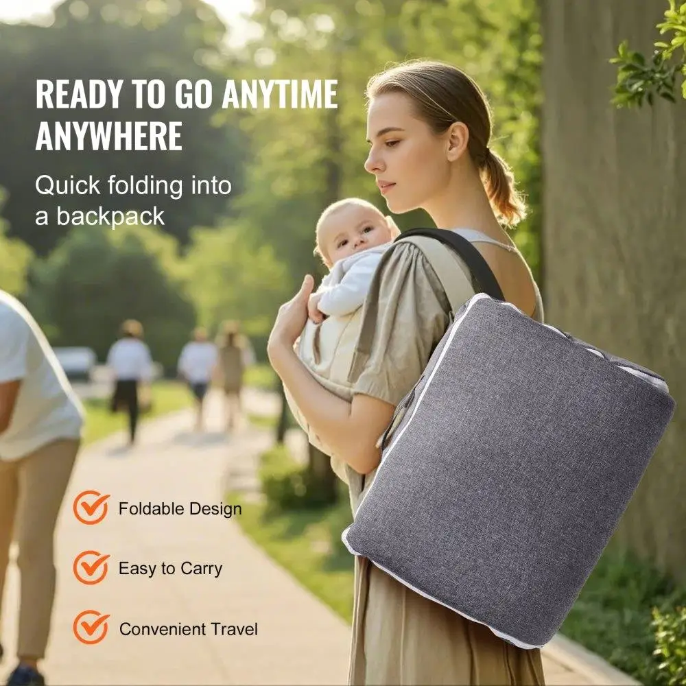 Espreguiçadeira recém-nascida do algodão com encosto, ninho do bebê, dorminhoco