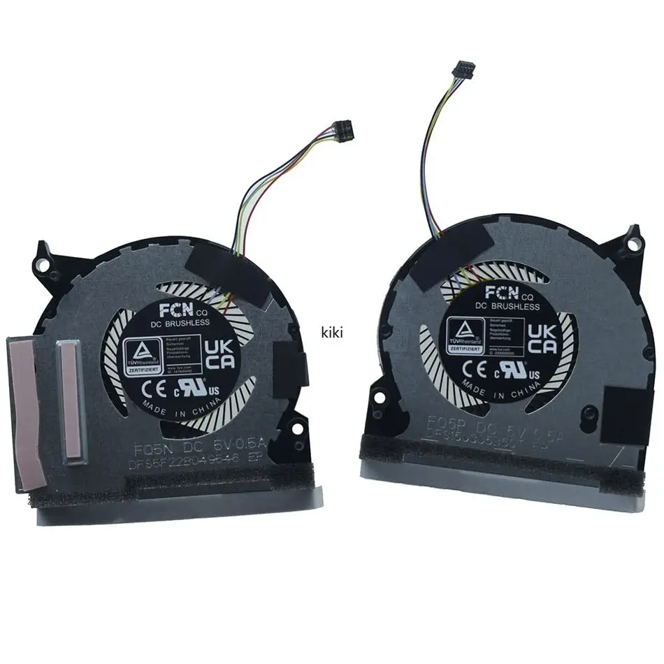 

CPU and GPU Cooling Fan Replacement for Asus ROG Ally RC71L NR2301L (2023) Gaming Handheld Console 13NR0GY0M01012 13NR0GY0M02012