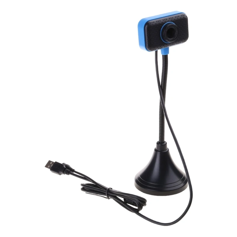 Desktop Computer Webcam High Web Camera with Noise-reduction Microphone for Online Courses Business Meeting