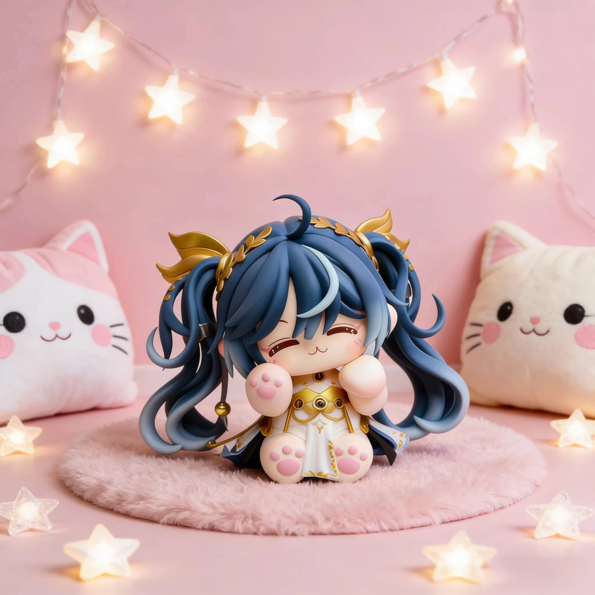 

presale Wuthering Waves Iuno figurine model ornament Cosplay ornament Anime Q version Model Accessories Halloween Gift