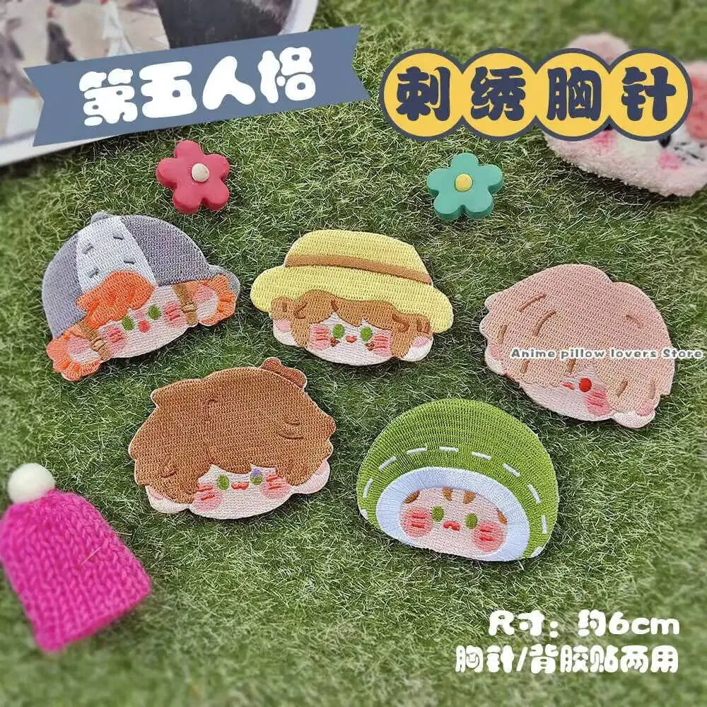 لعبة الهوية الخامس أندرو كريس المشجع إيما وودز لوكا بالسا تأثيري الكرتون التطريز شارة زر بروش دبابيس ديكور هدية