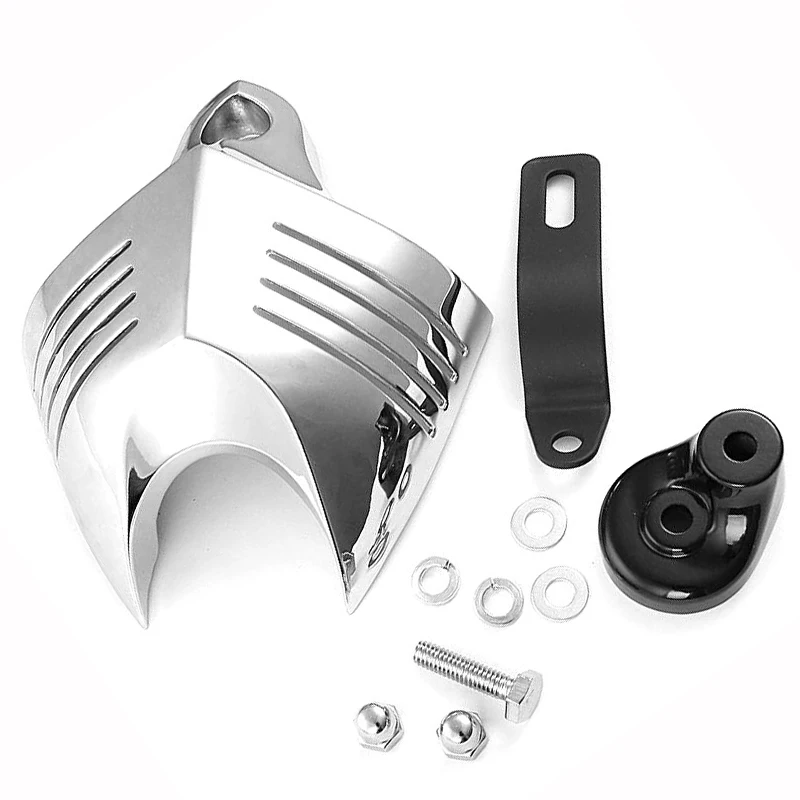 

Для Harley-Davidson Softail Dyna Fat Boy Glide череп роговой чехол аксессуар для мотоцикла