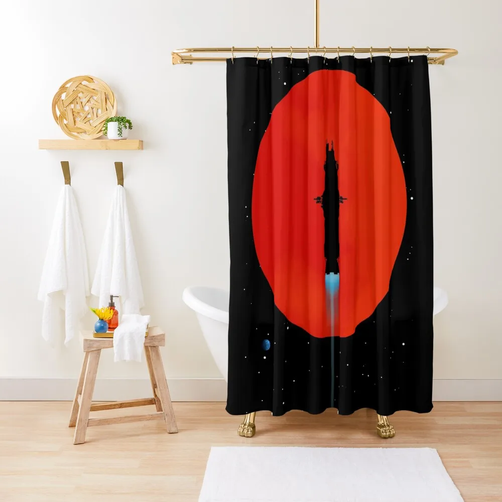 

Rocinante Silhouette Poster Shower Curtain Shower For Bathroom Set Bathroom Shower Luxury Bathroom Curtain