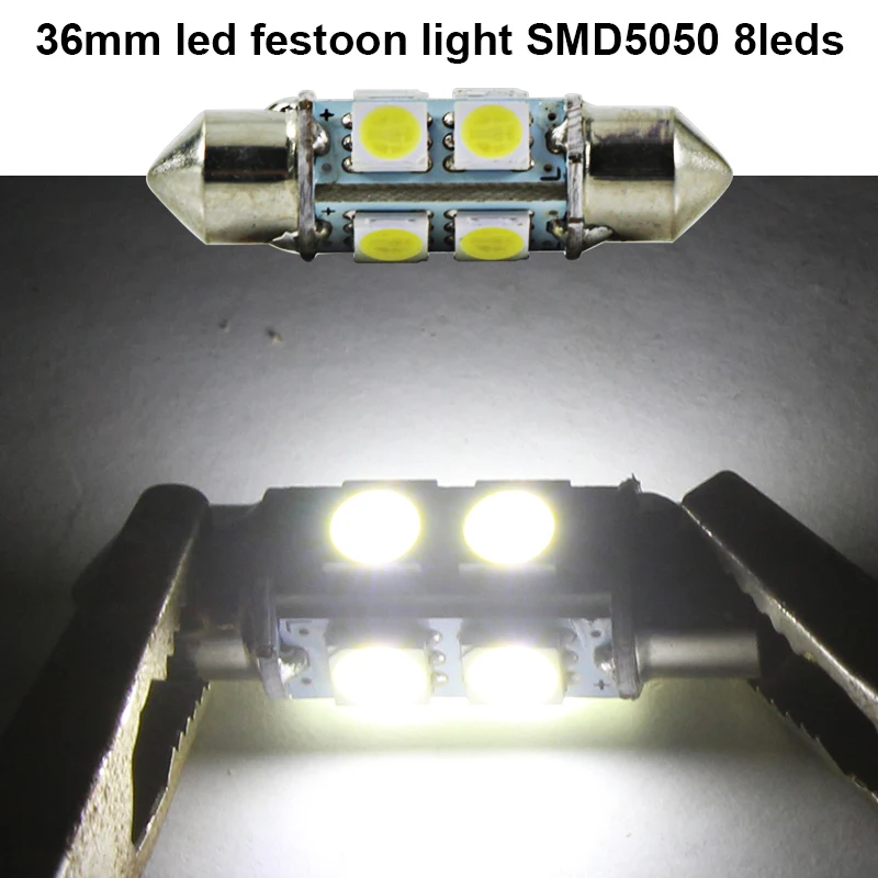 Led Festoon 36mm 39mm 41mm 44mm Car Light C3W C5W C10W 12 24 V Volt Truck Styling Interior Lamp Auto Bus Reading Bulb 12v 24v