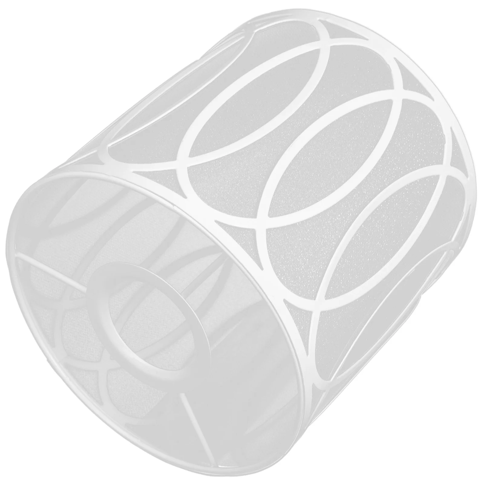 

Wrought Iron Lampshade Ceiling Light Cover Pendant Fashionable for White Office