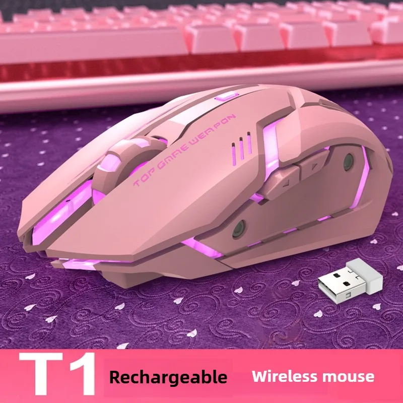

USB Wireless Gaming Mouse RGB Gamer Mouse 6 Buttons Mice Optical Office Computer Mouse For Desktop Laptop Ergonomic Mouse
