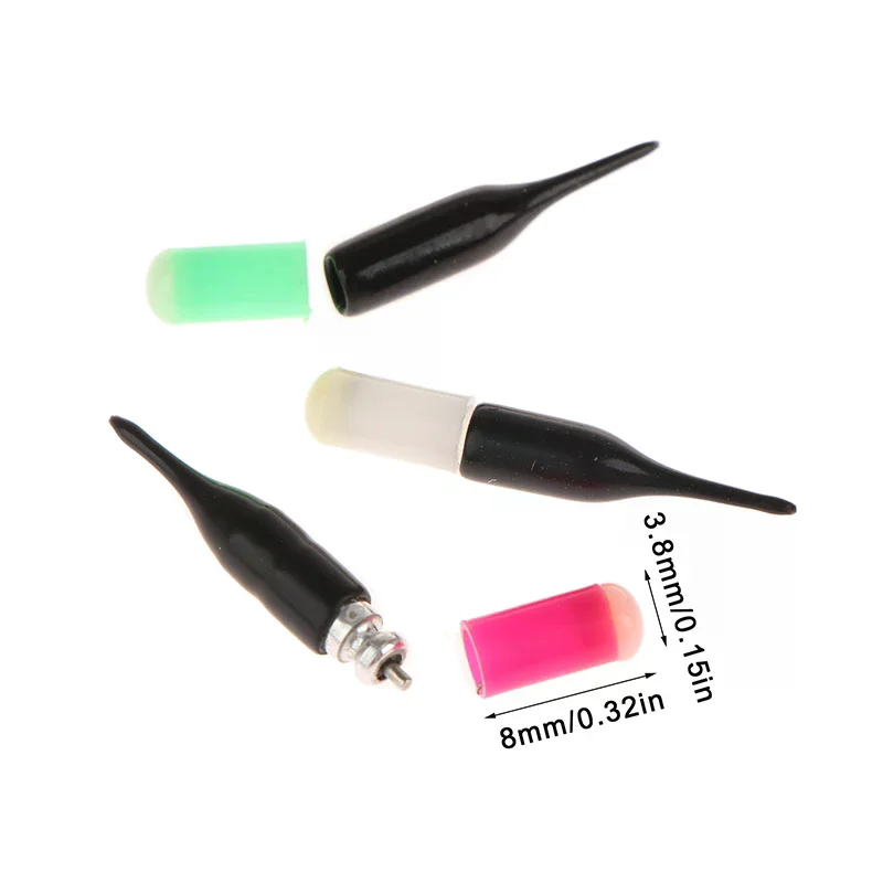 5 قطعة الصيد الكهربائية تعويم الذيل LED ضوء الإلكترونية مضيئة الانجراف LED ضوء المصباح صيد السمك أو 5 قطعة 311 بطارية #6