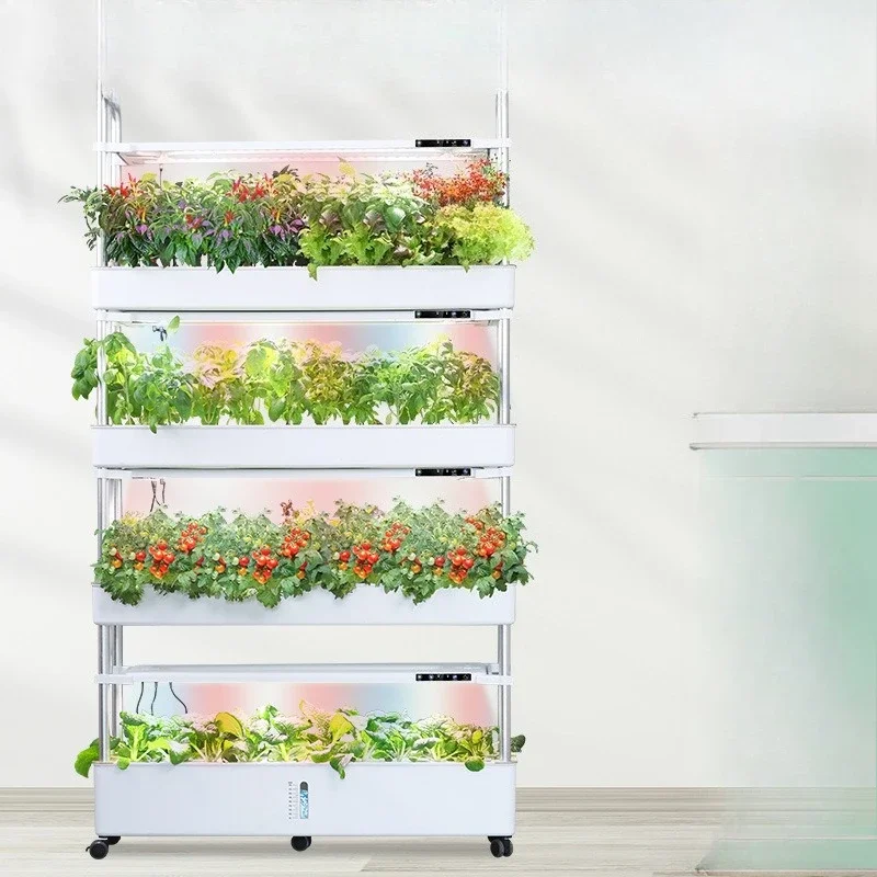 Soilless Cultivation Planter - Hydroponic Growing System for Indoor Garden Eco-Friendly No-Dirty Soil Gardening Equipment.