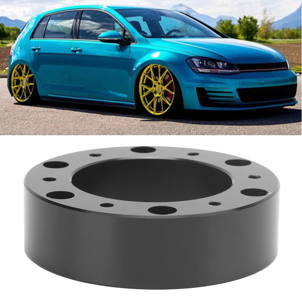 Durability Aluminum Steering Wheel Adapter 6 Hole Hub Booster Steering Wheel Heighten Pad Steering Wheel Extension ATV Vehicles