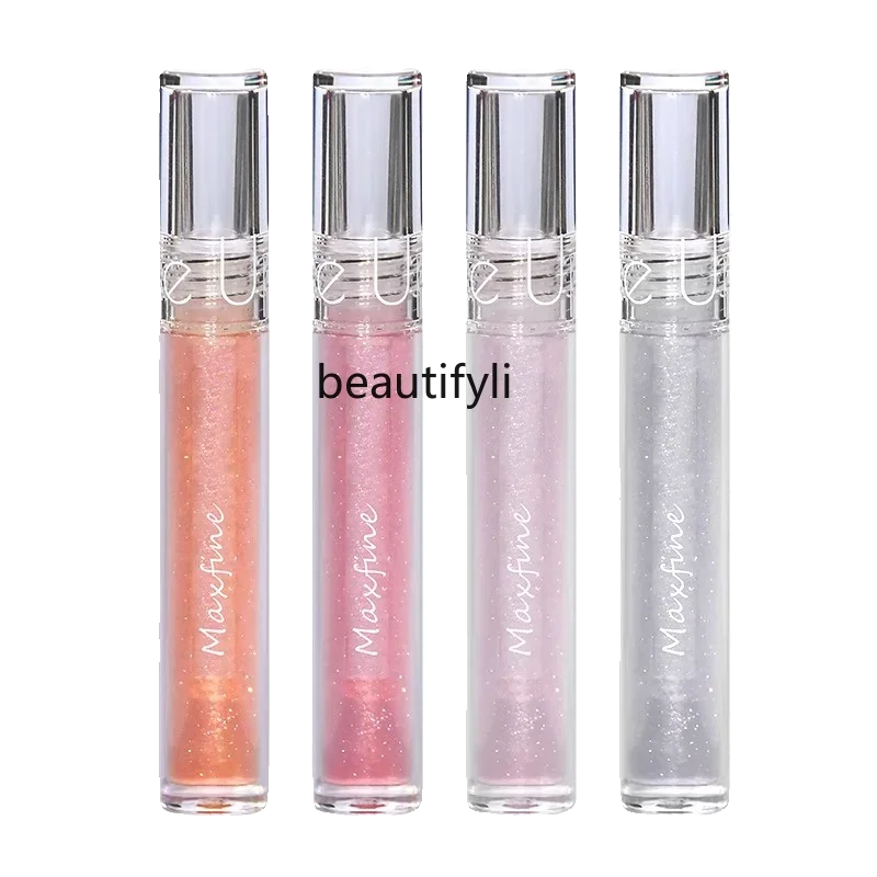 Transparent water gloss lip oil replenishing water glass lip gloss female moisturizing moisturizing lip glaze