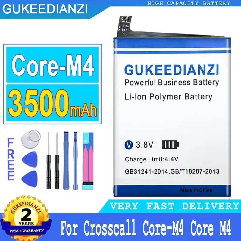 

For Crosscall Core M4 Core-M4 Mobile Phone Battery 3500Mah High Compatibility Long-Lasting Performance